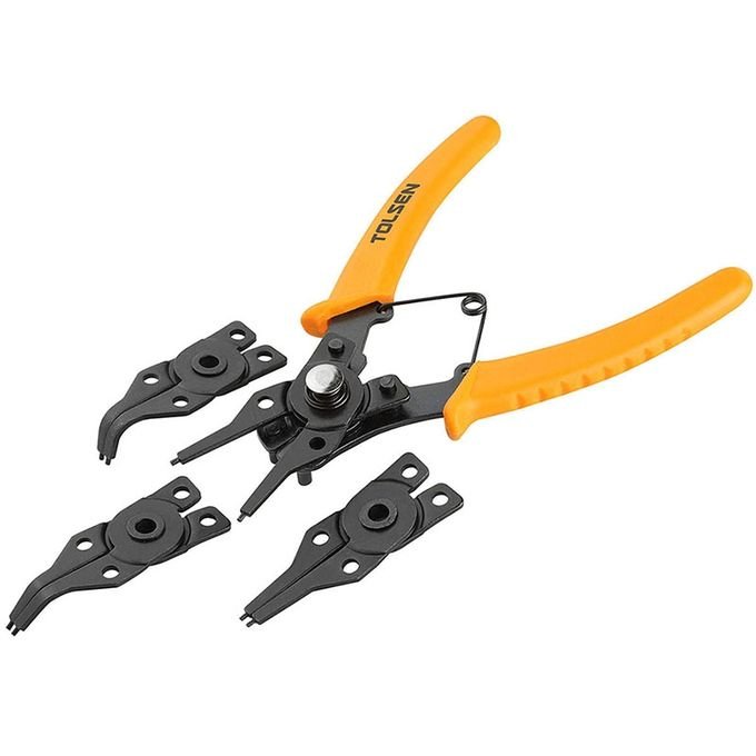 Pince Circlips 6" 4 En 1 TOLSEN